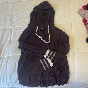 Purple hoodie